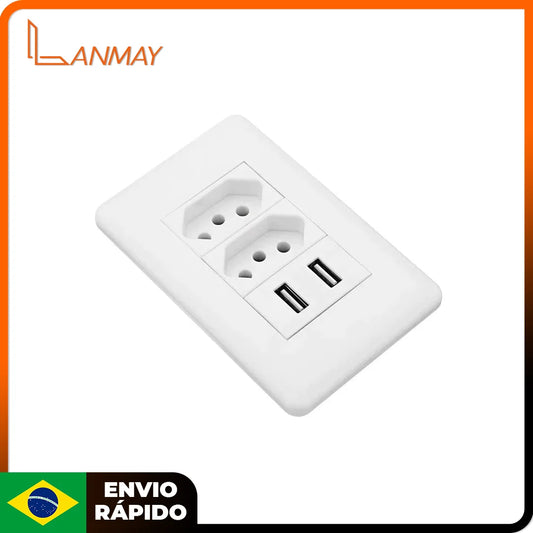 COIBEU Socket Wall Inputs Usb Charger Universal Device RAPID SHIP