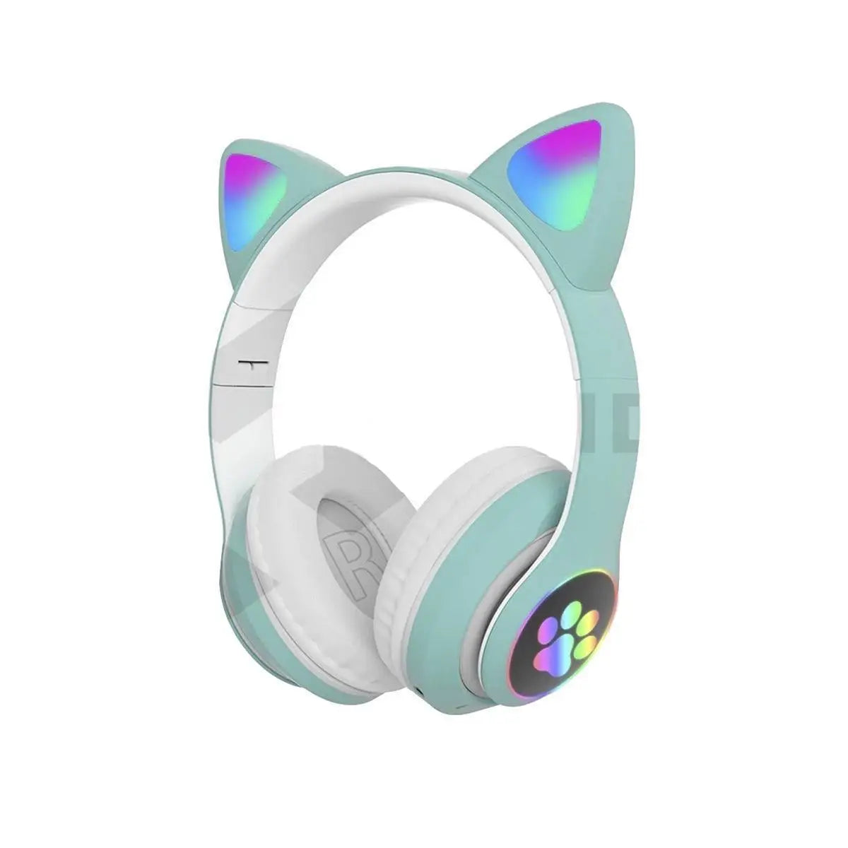 Fone Bluetooth Orelha De Gatinho Gato 5.0 Com Led Headphone