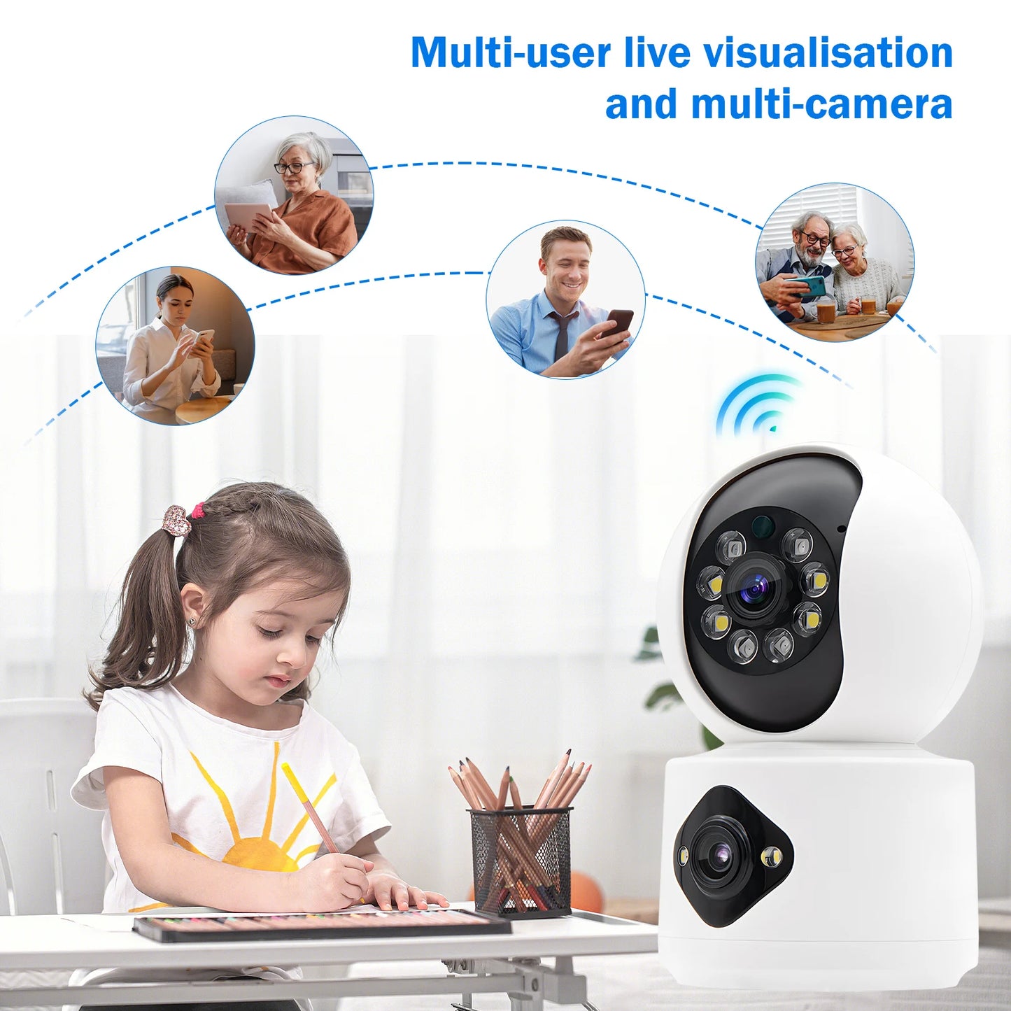 Baba Electronica, Com Wifi, Webcam, Mini Camera, 360 Camera