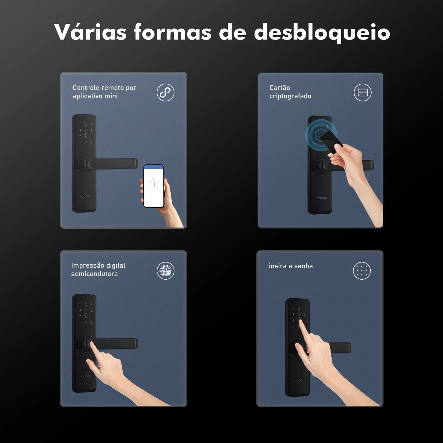 Fechadura Eletrônica Inteligente com Aplicativo