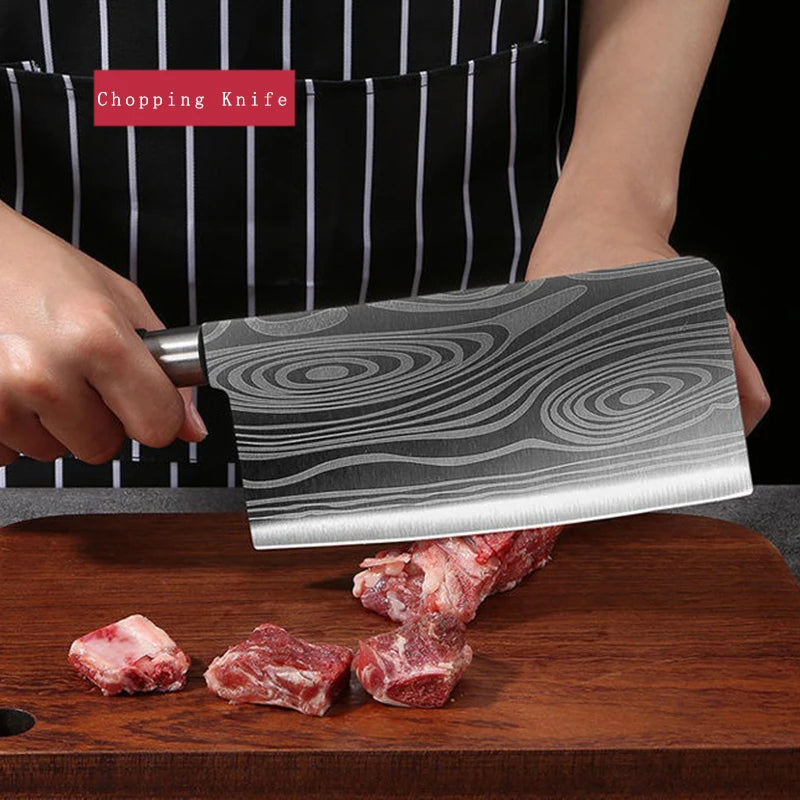 Conjunto de Facas Chef Coleção Damascus