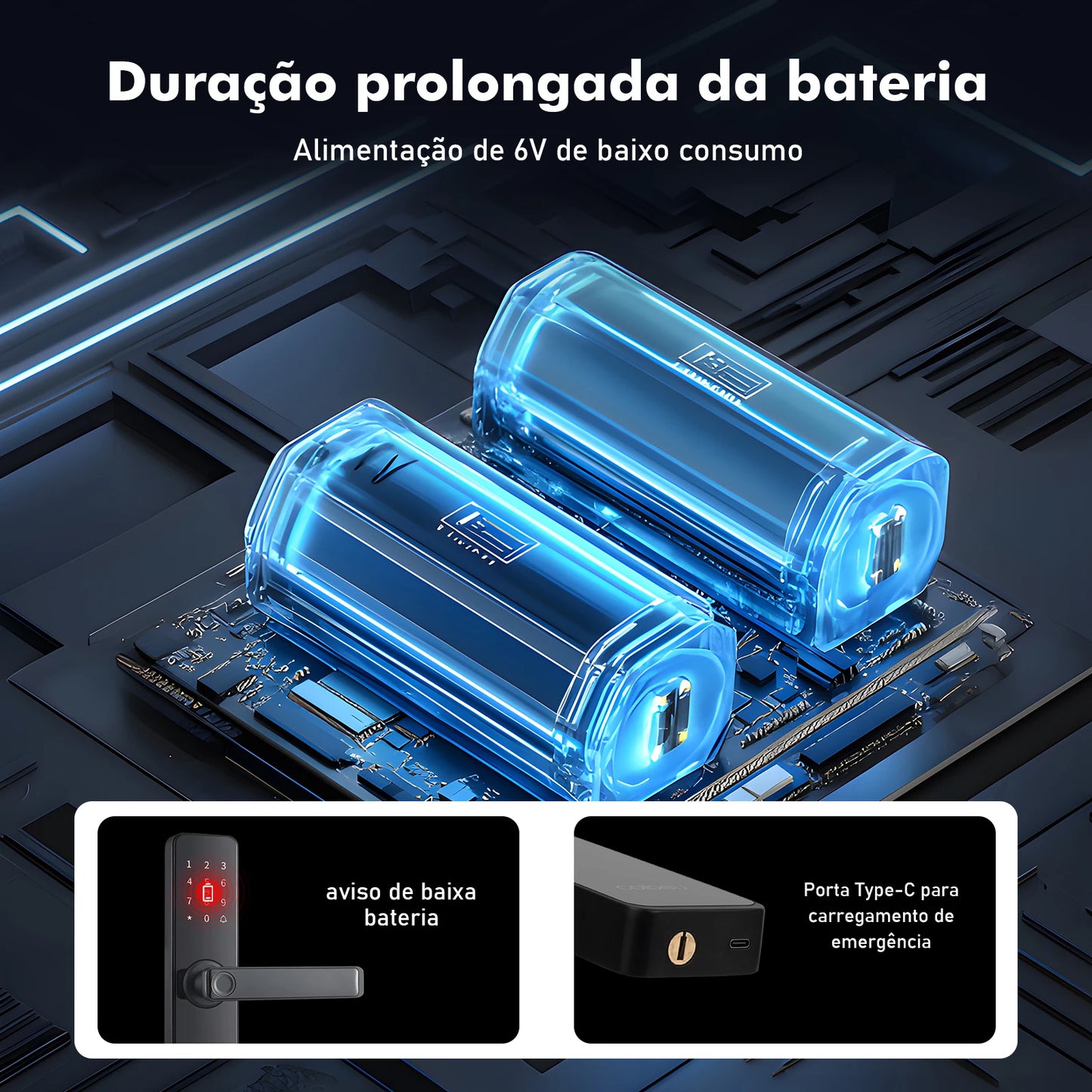 Fechadura Eletrônica Inteligente com Aplicativo
