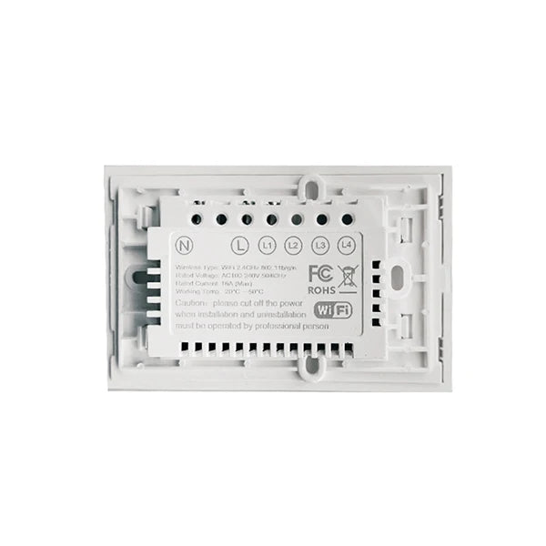 Touch switch, Smart Switch, WiFi switch, control switch, Compatible with Alexa Tuya Google, with neutral